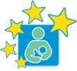 North Carolina Maternity Center Breastfeeding-Friendly Designation - 5 stars Awardee Logo