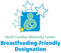 North Carolina Breastfeeding-Friendly Child Care Designation - 1 star Awardee Logo